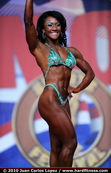 Tanji Johnson in a bikini