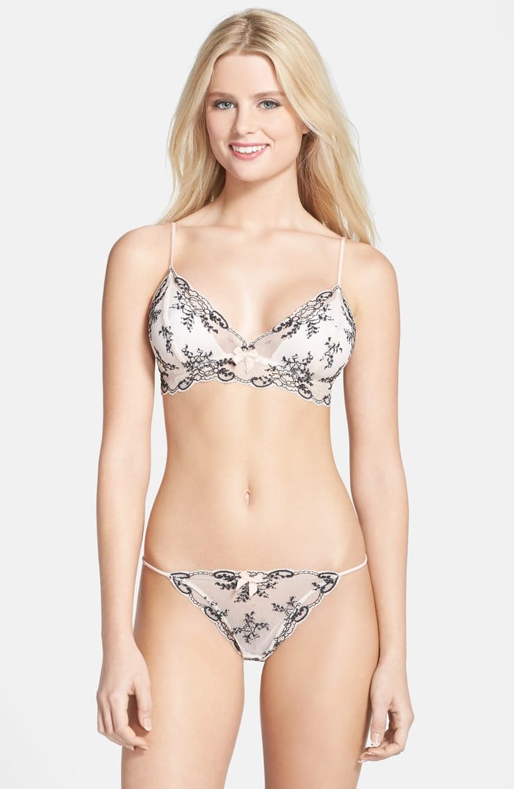 Allison Holton in lingerie