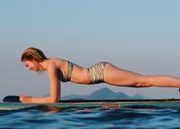 Allie Marie Evans in a bikini