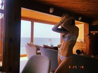 Billie Lourd in a bikini