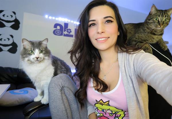 Alinity Divine taking a selfie