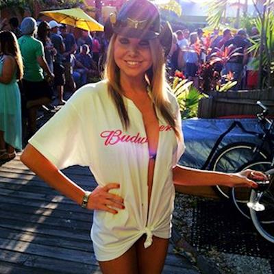 Rachel Lynn in a bikini