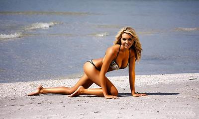 Rachel Lynn in a bikini