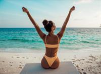 Shani Grimmond in a bikini