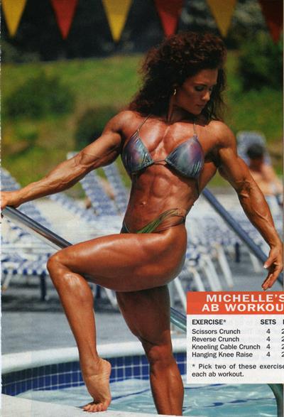 Michelle Andrea in a bikini