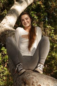 Alex Mae in the Park