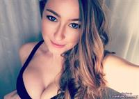 Anonymous in lingerie taking a selfie