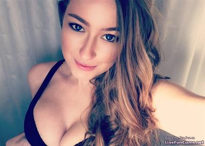 Anonymous in lingerie taking a selfie