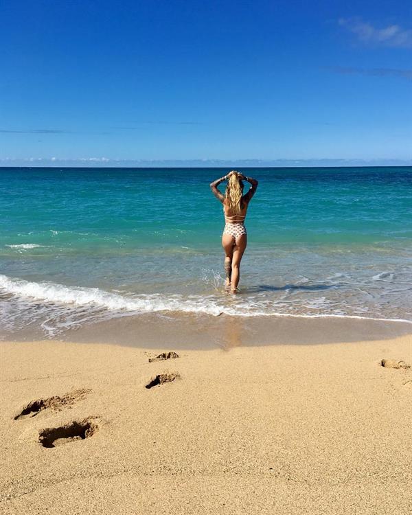 Risa Marie in a bikini - ass
