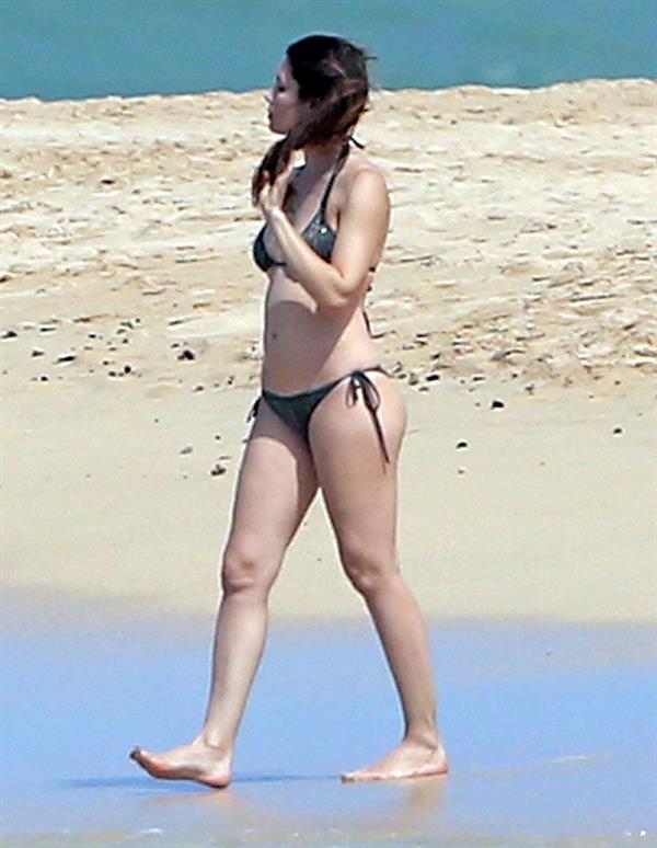 Jessica Biel in a bikini