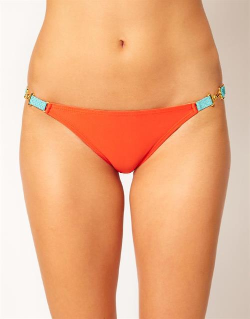 Jayne Moore in a bikini