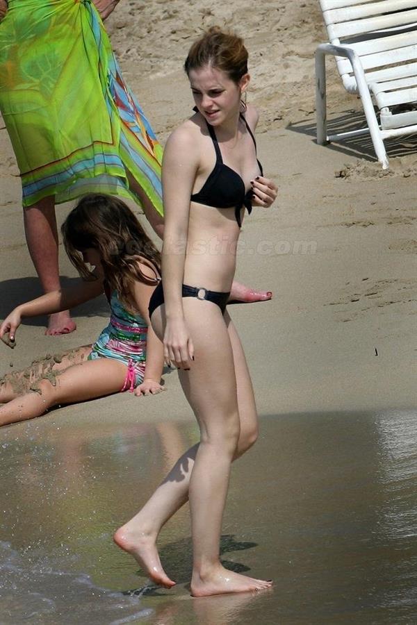 Emma Watson in a bikini