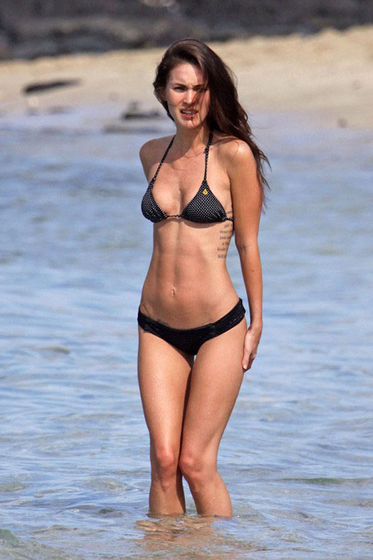 Megan Fox in a bikini