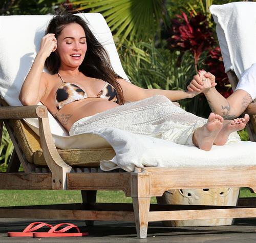 Megan Fox in a bikini