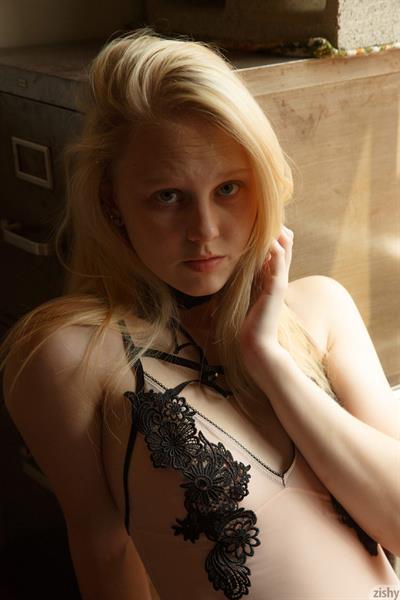 Lily Rader in her Room