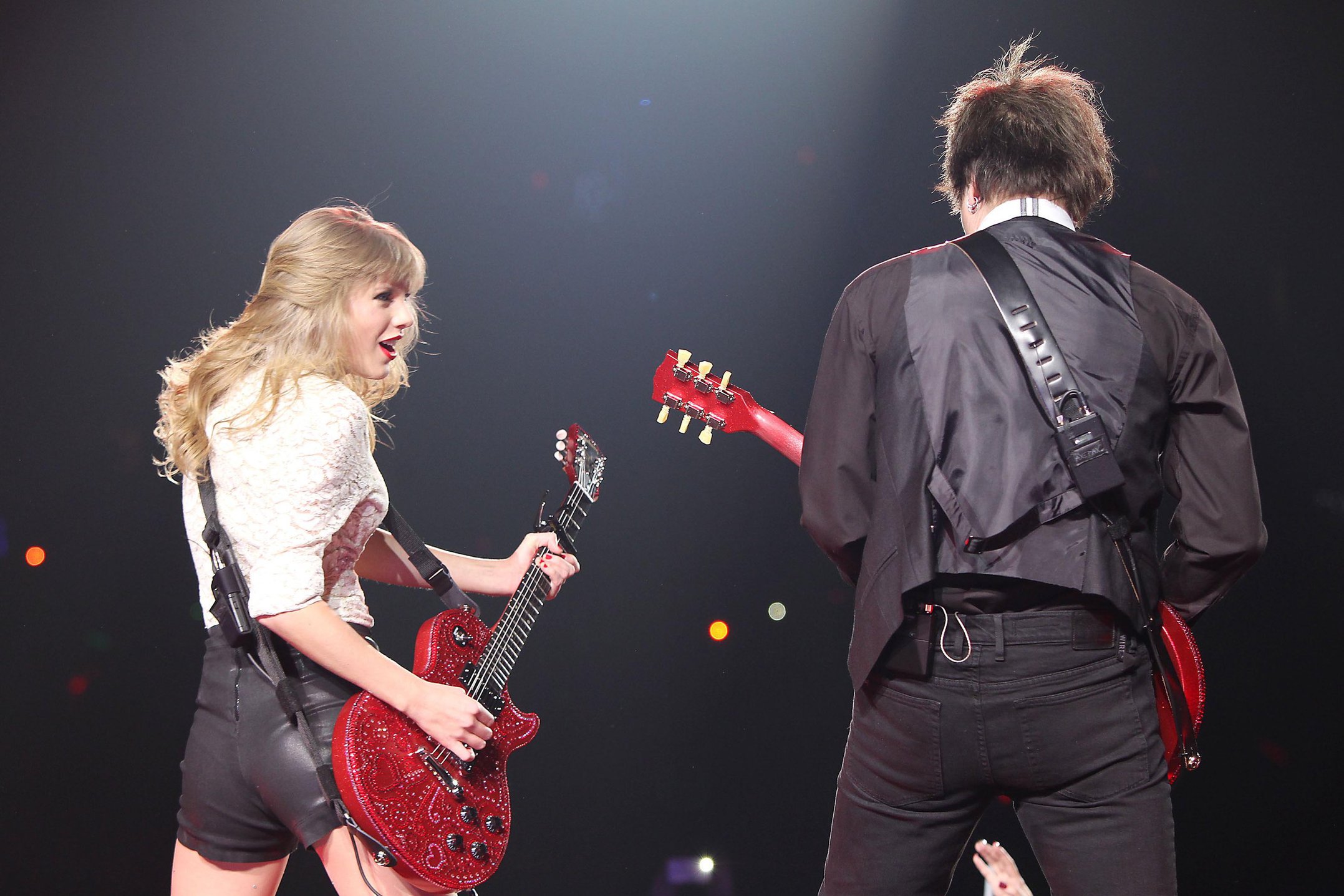 Taylor Swift In Concert at the Prudential Center in Newark, New Jersey on The RED Tour Mar. 27, 2013 