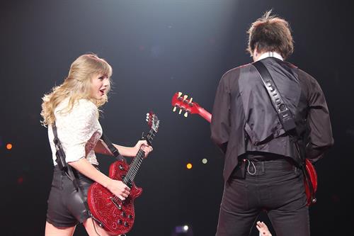 Taylor Swift In Concert at the Prudential Center in Newark, New Jersey on The RED Tour Mar. 27, 2013 