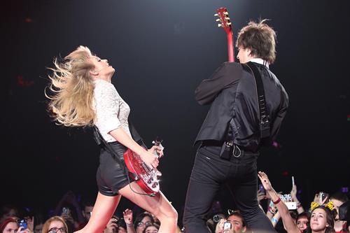 Taylor Swift In Concert at the Prudential Center in Newark, New Jersey on The RED Tour Mar. 27, 2013 