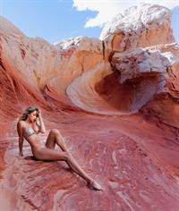 Sara Jean Underwood in a bikini