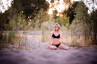 Sara Jean Underwood in a bikini