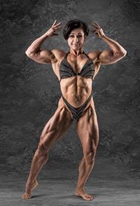 Natalia Bystrova in a bikini