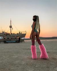 Carol Chafauzer in a bikini - ass