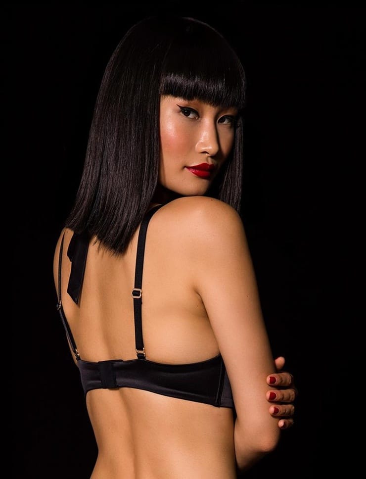 Miki Hamano in lingerie