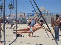 Christmas Abbott in a bikini