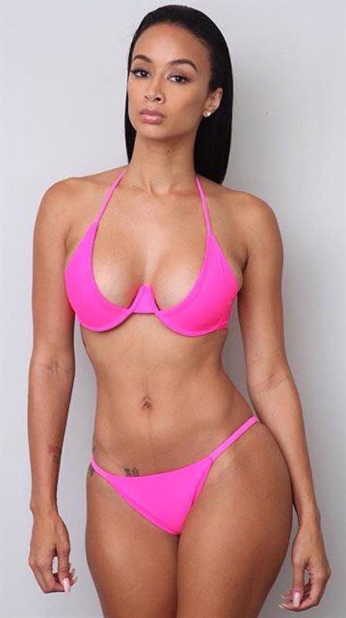 Draya Michele in a bikini