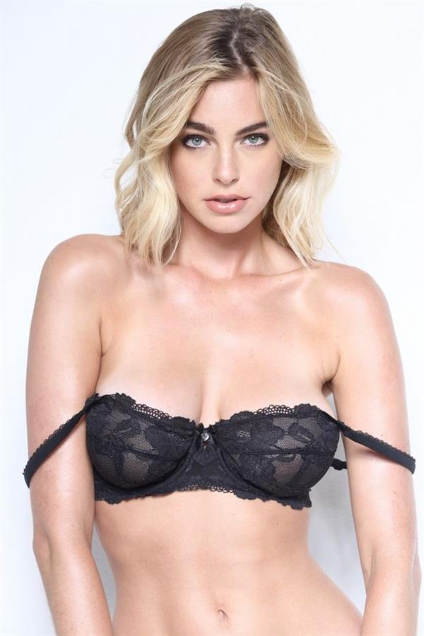 Elizabeth Turner in lingerie