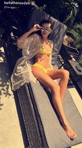 Bella Thorne in a bikini