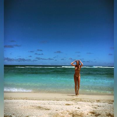 Joke Van De Velde in a bikini