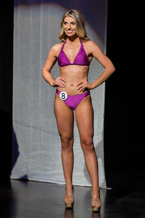 Maia-Jena Allo in a bikini