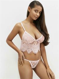 Chanelle Punton in lingerie