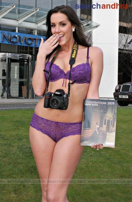 Katie Green in lingerie