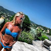 Victoria bath in a bikini