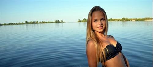 Anonymous in a bikini