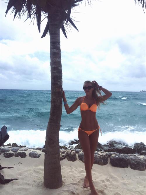 Anonymous in a bikini