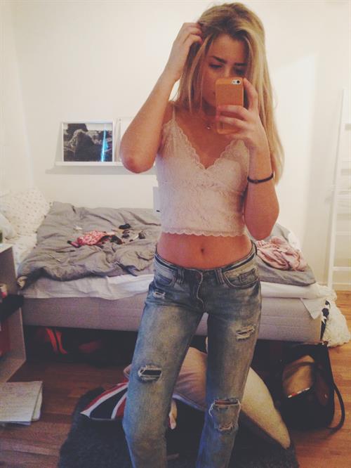 Anonymous taking a selfie