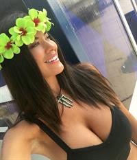 Eva Padlock taking a selfie