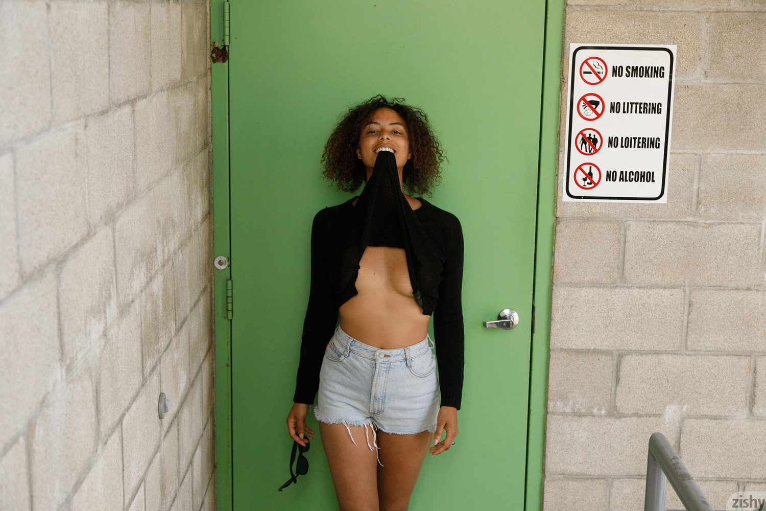 Desiree Jacobsen in Shorts