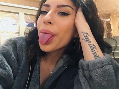 Bianca Sotelo taking a selfie