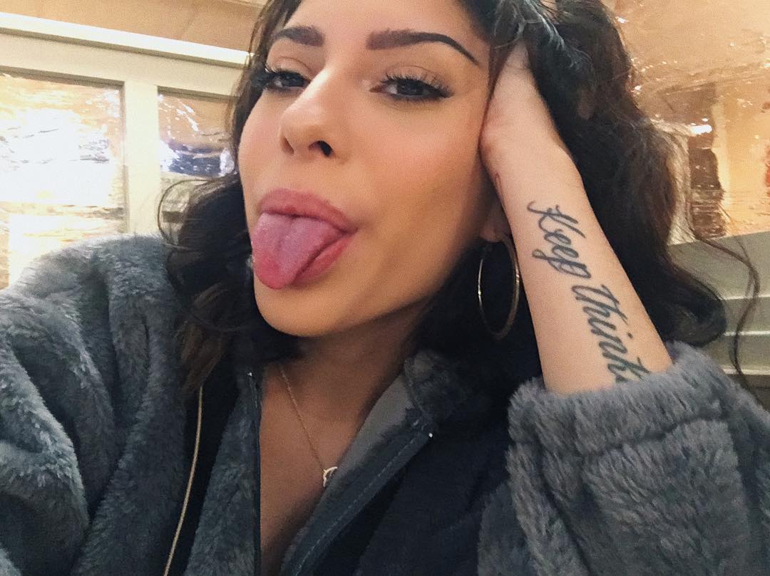 Bianca Sotelo taking a selfie