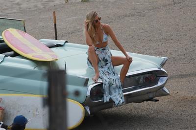 Danielle Knudson in a bikini