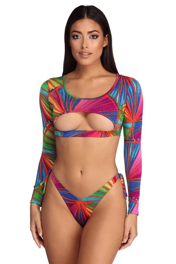 Samaria Regalado in a bikini