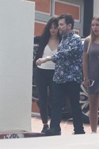 Camila Cabello looking sexy seen in public with Shawn Mendes by paparazzi.




