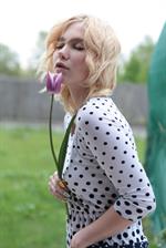 Scarlet Shows Perky Tits