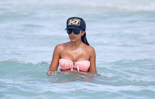 Vida Guerra in a bikini