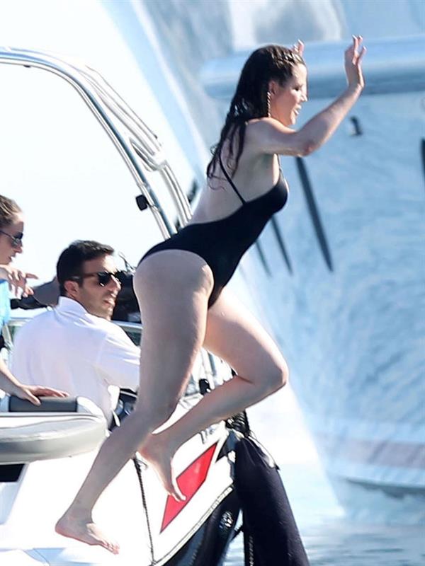 Khloe Kardashian in a bikini