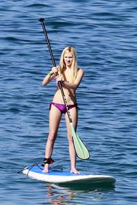 Ava Sambora in a bikini